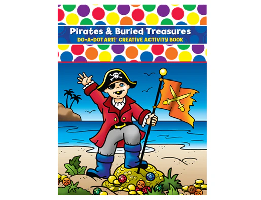 Pirates & Buried Treasure | Do-A-Dot Coloring Book