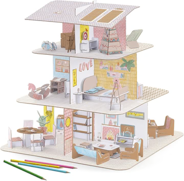 DIY | Color Assemble Play Doll House