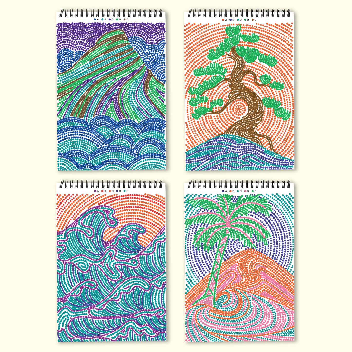FlowArt Dot-By-Letter | Landscapes