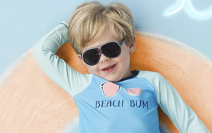 Navy Aviator Boy/Infant Sunglasses