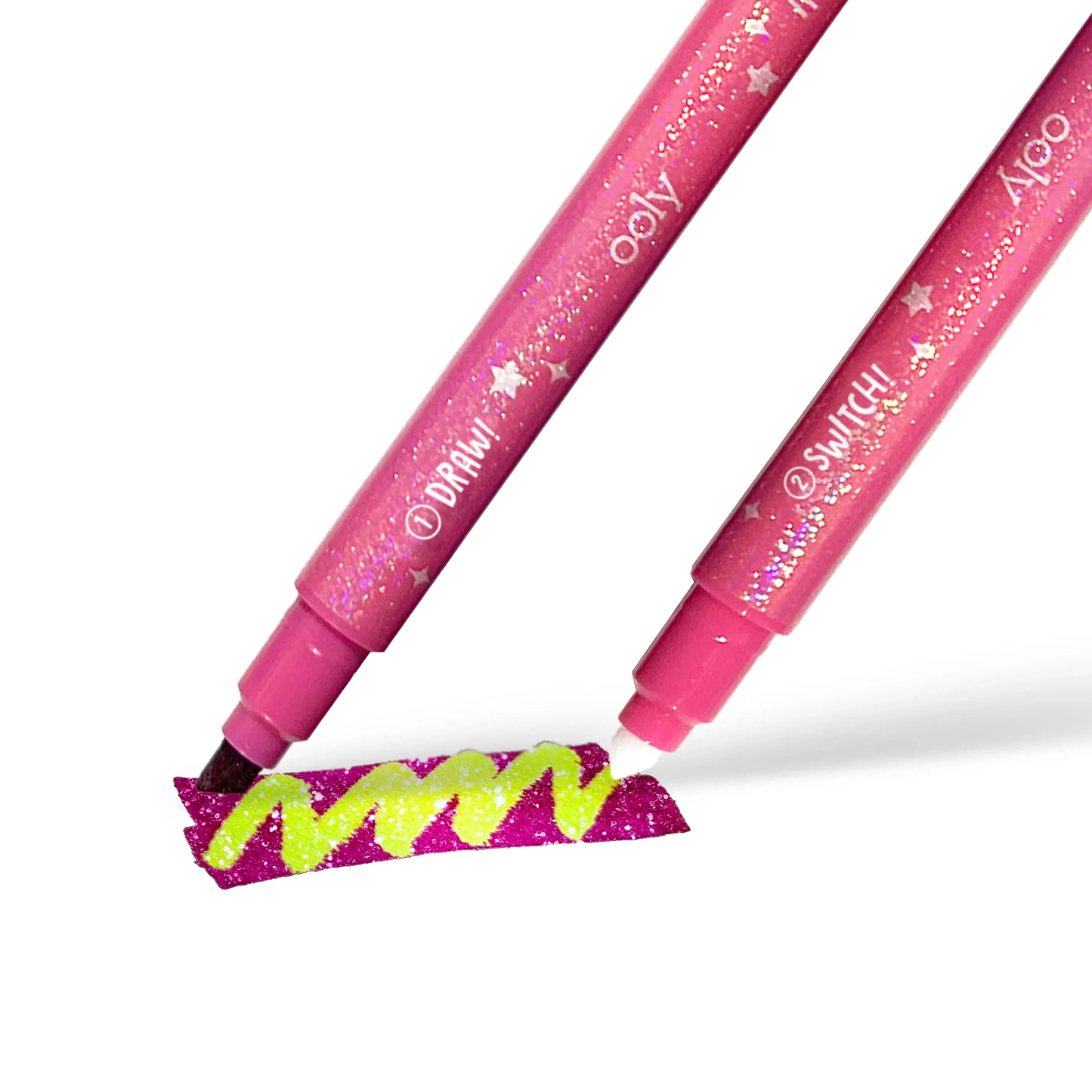 Switch-eroo! Sparkle Glittery Color-Changing Markers