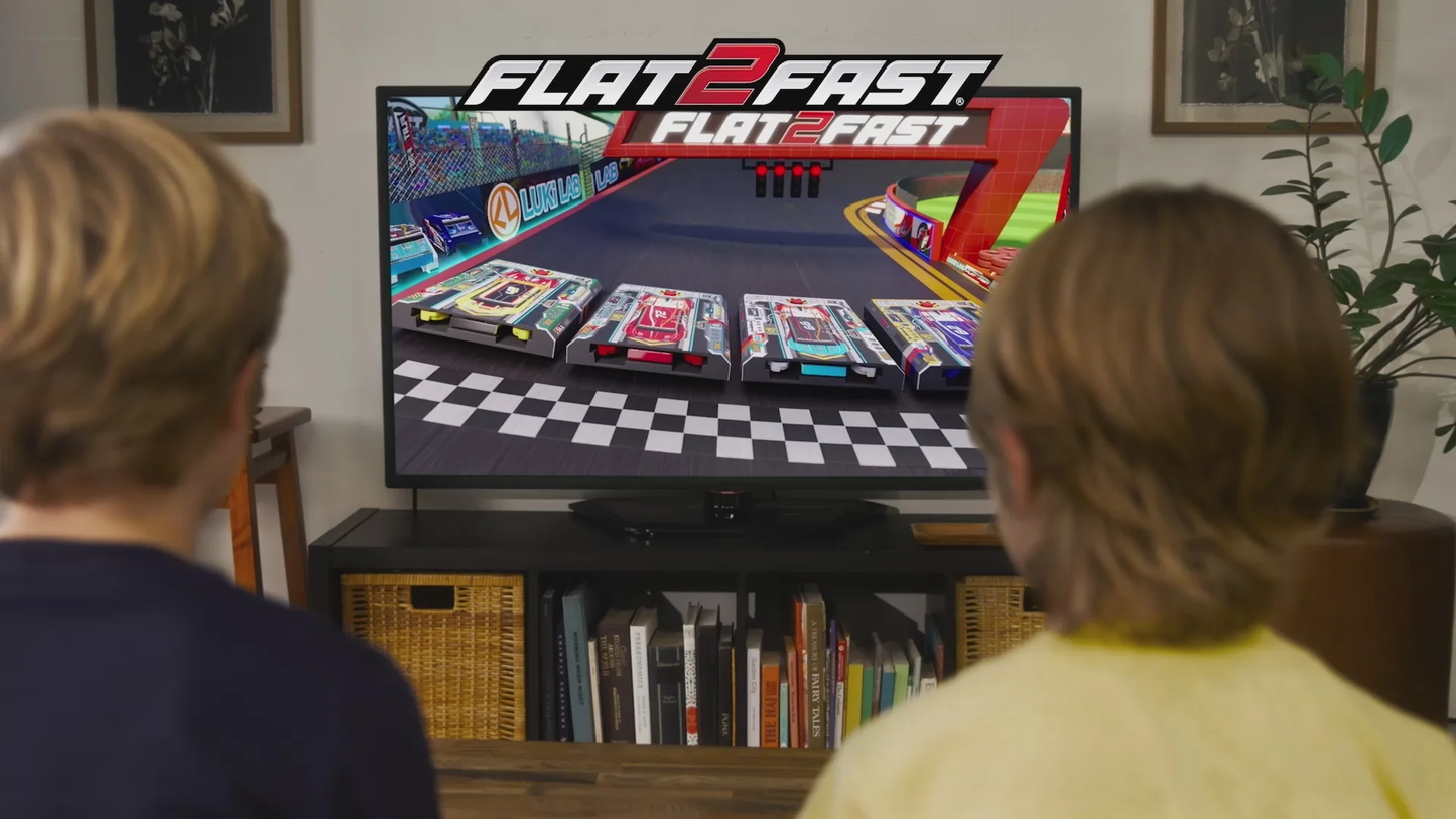 Flat 2 Fast Card Racer | Stunt