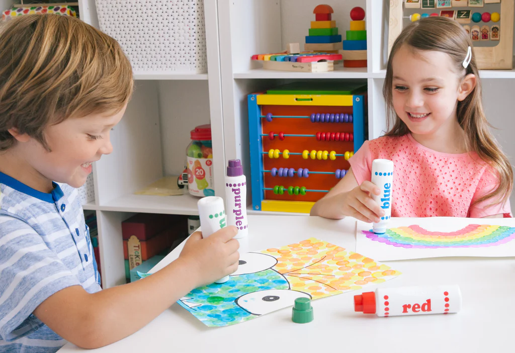 Rainbow Markers 6 pk | Do-A-Dot