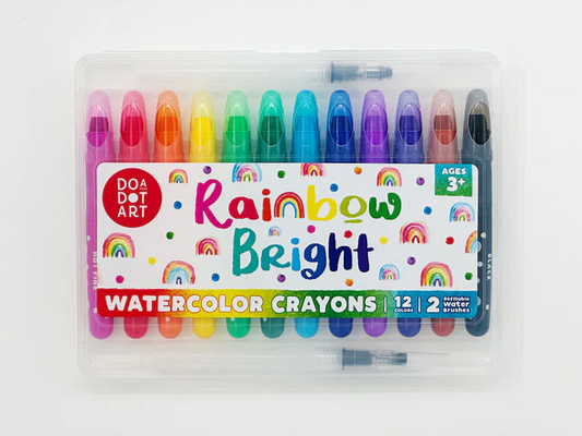 Rainbow Bright Watercolor Crayons | Do-A-Dot