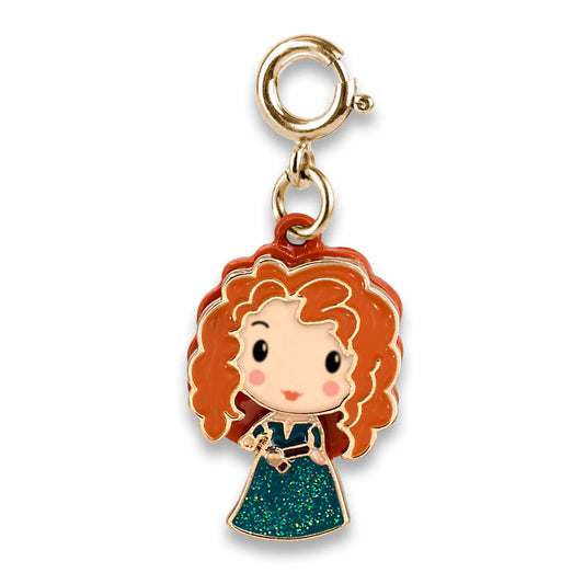 CHARM IT! Gold Swivel Merida Charm