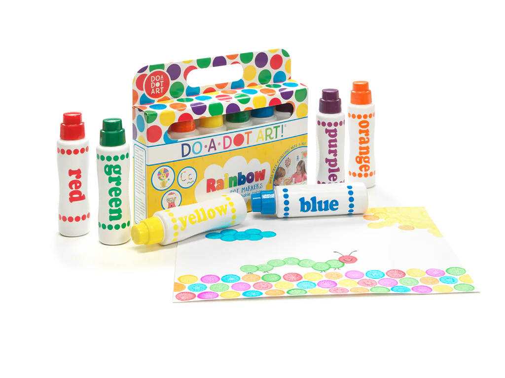 Rainbow Markers 6 pk | Do-A-Dot