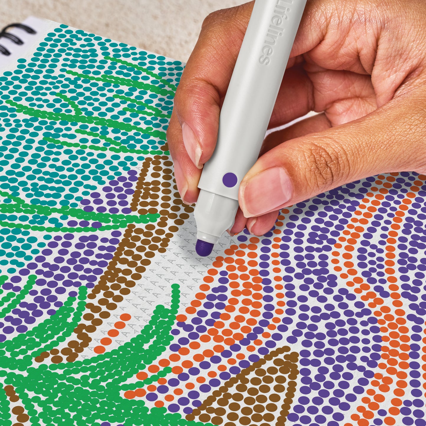 FlowArt Dot-By-Letter | Landscapes
