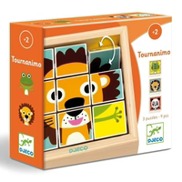 Wooden Puzzle Cube Set | Tournanimo