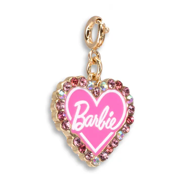 CHARM IT! Gold Barbie Heart Charm