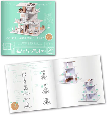 DIY | Color Assemble Play Doll House
