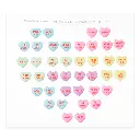 Sweethearts Stick On Earrings