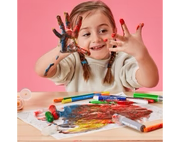 6 Finger Paint Tubes