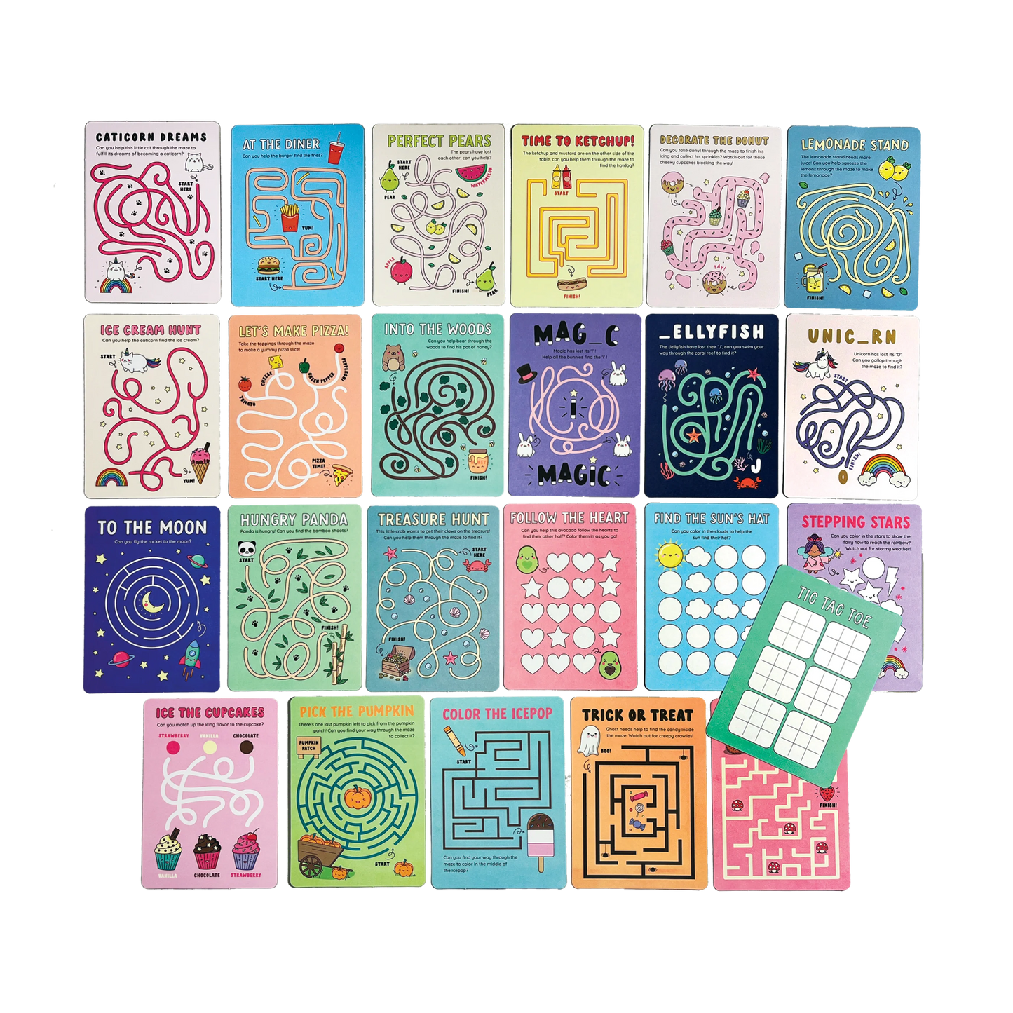 Activity Cards | Mini Mazes