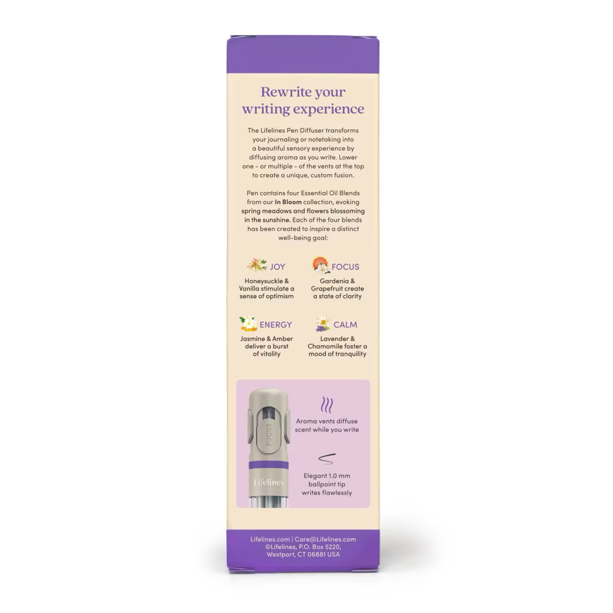 Pen Diffuser w/ Essential Oil Blends | In Bloom