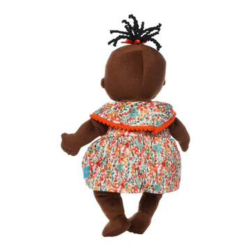 Baby Stella Brown Doll with Black Wavy Hair