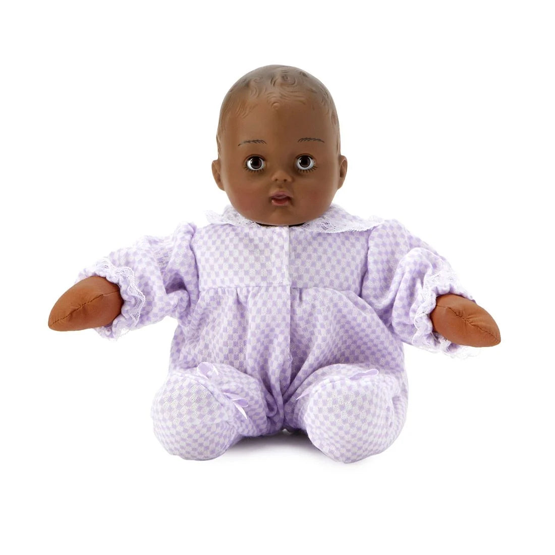 Lavender Check Huggums® Dark Skin Tone