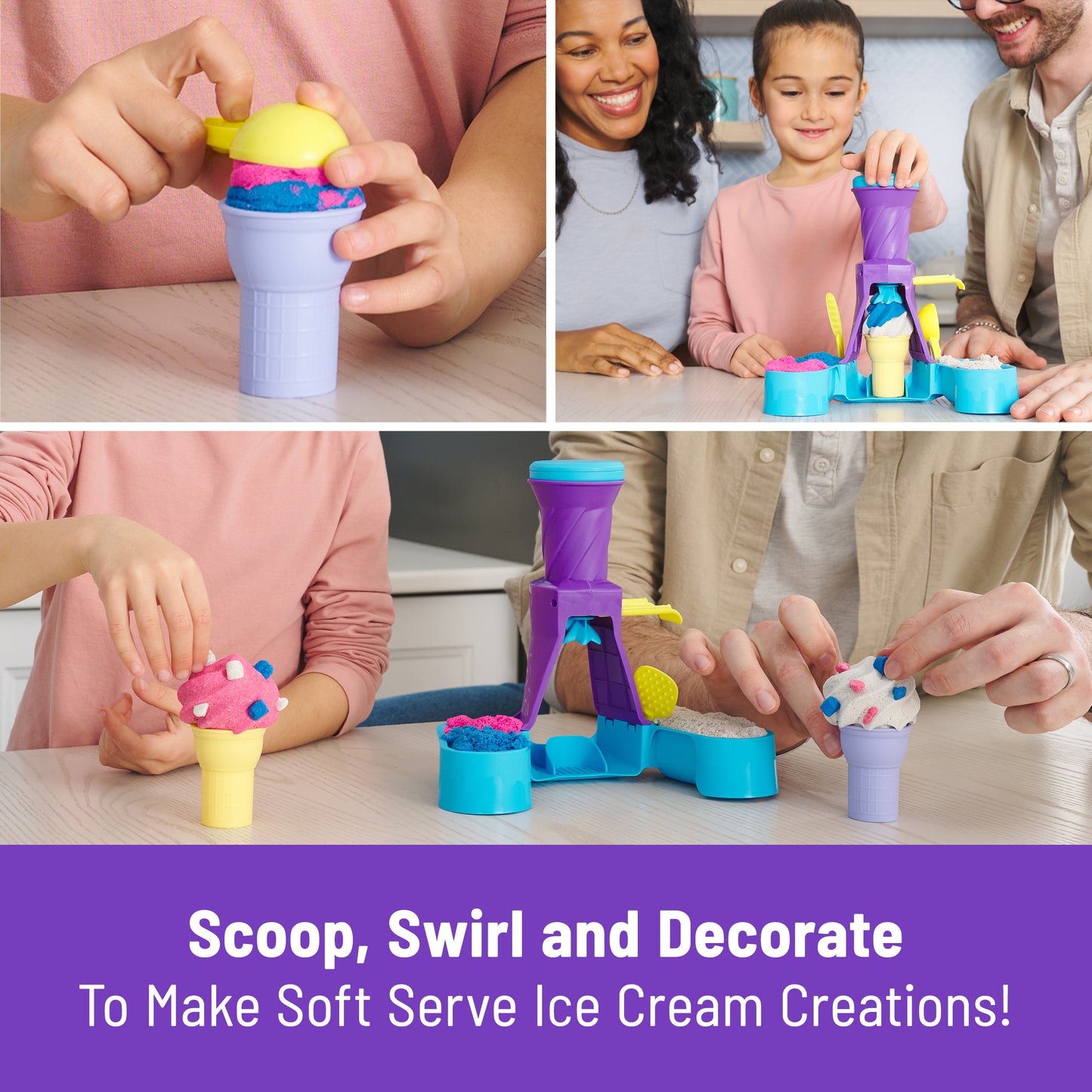 Kinetic Sand | Soft Serve Station