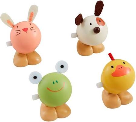 Wooden Wind Up Animals