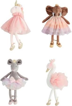 Elephant Velvet Princess Plush