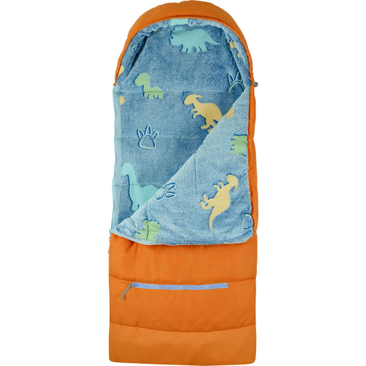 Sleep N Pack | Lil Kid | Glow Dinos | Tangelo Orange