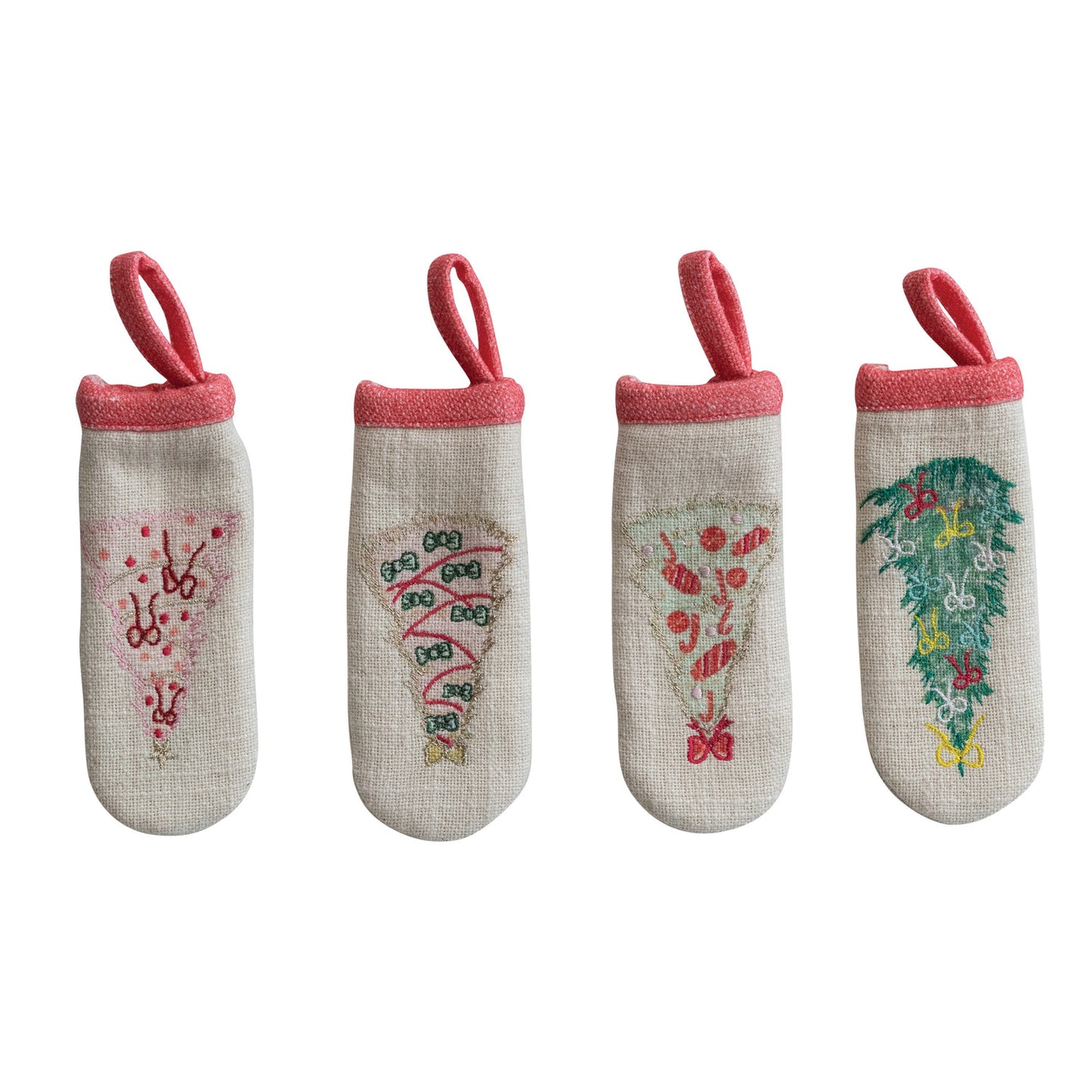 Christmas Tree Printed Pot Handle Cover | 4 Styles