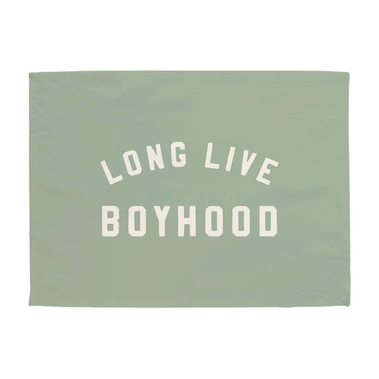 Sage | Long Live Boyhood Banner | Mini 13x17"