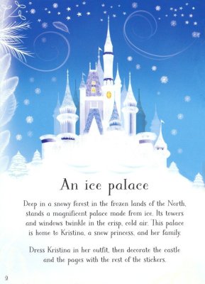 Little Sticker Dolly Dressing Snow Princess