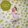 Kiwi To My Heart Baby Swaddle Blanket