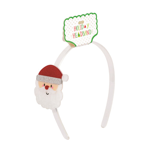 Red Santa Acrylic Headband