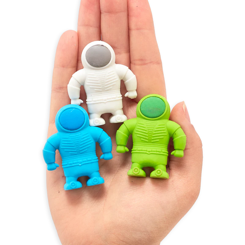 Astronaut Erasers | Set of 3