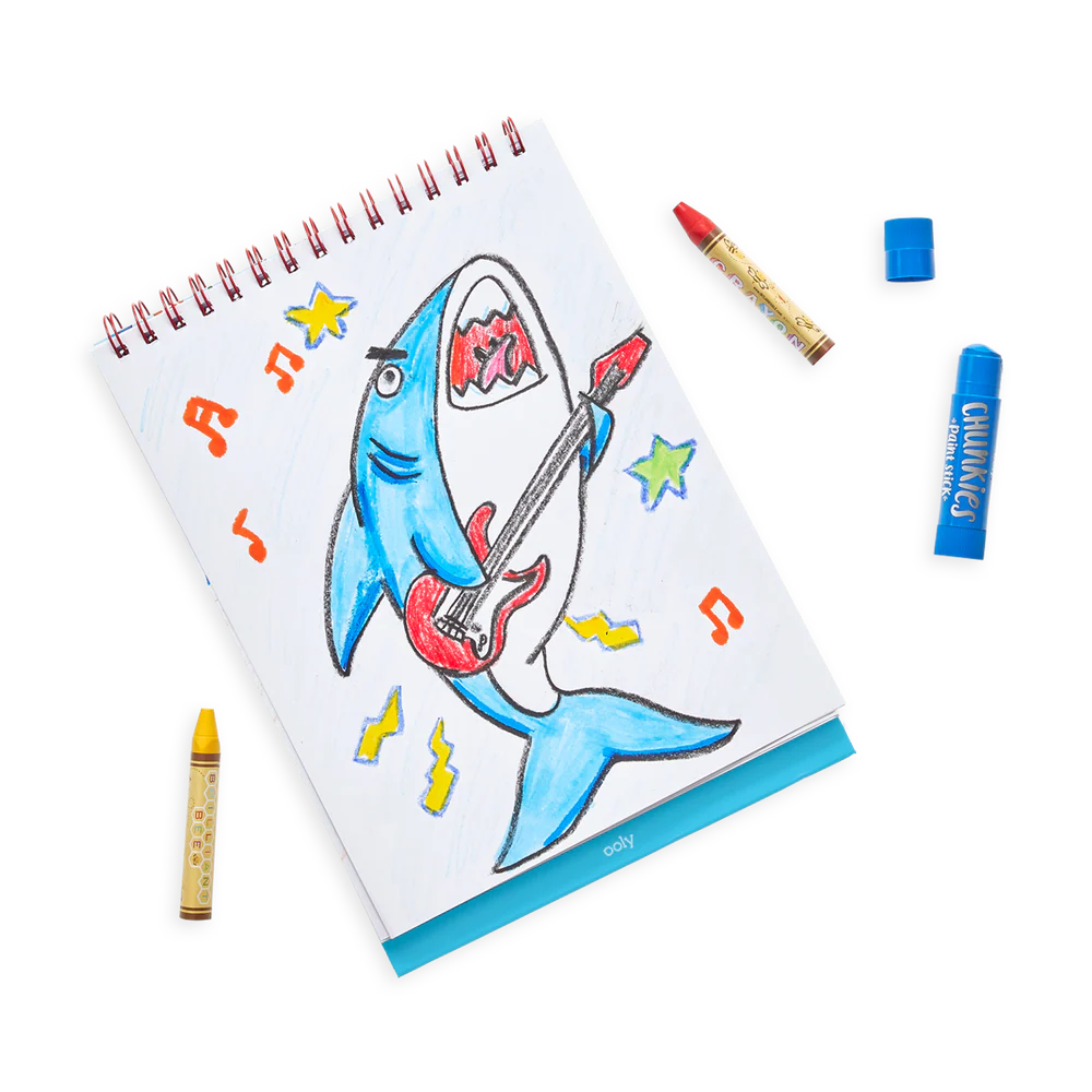 Sketch & Show Standing Sketchbook | Cute Doodle World