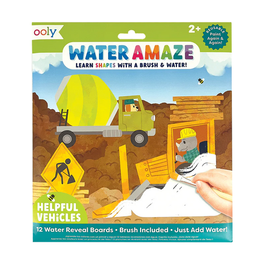 Water Amaze Water Reveal Boards - Helpful Vehicles