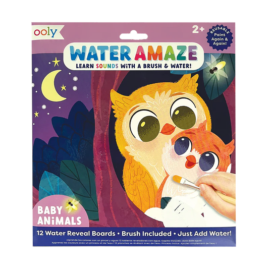 Water Amaze Water Reveal Boards - Baby Animals