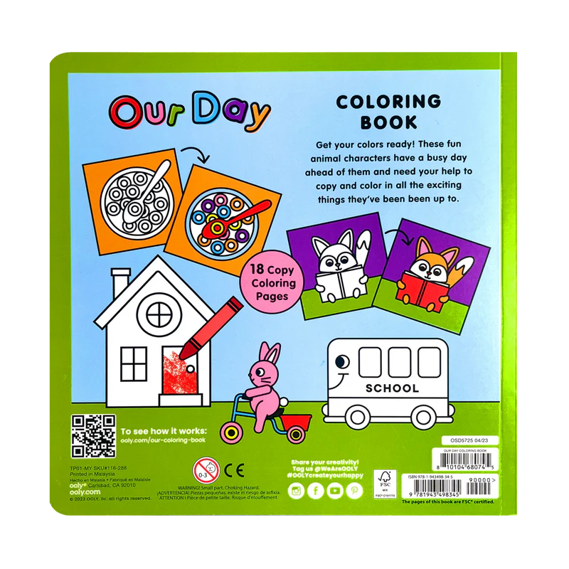 Coloring Book | Our Day