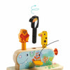 Multi Pop Wooden Spring Toy