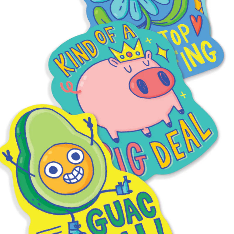 Stickiville Stickers: Punny Pals - Vinyl