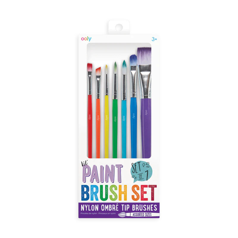 Lil' Paint Brushes - Set of 7