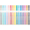 Rainbow Sparkle Glitter Markers - Set of 15