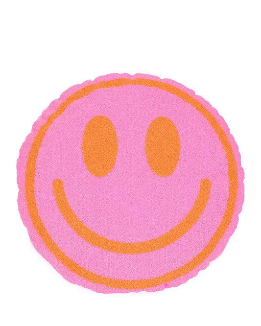 Happy Face Chenille Plush