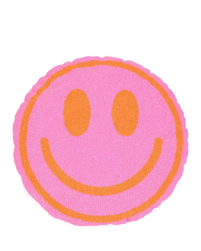 Happy Face Chenille Plush