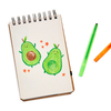 Yummy Yummy | Sweet Scents Twist Crayons