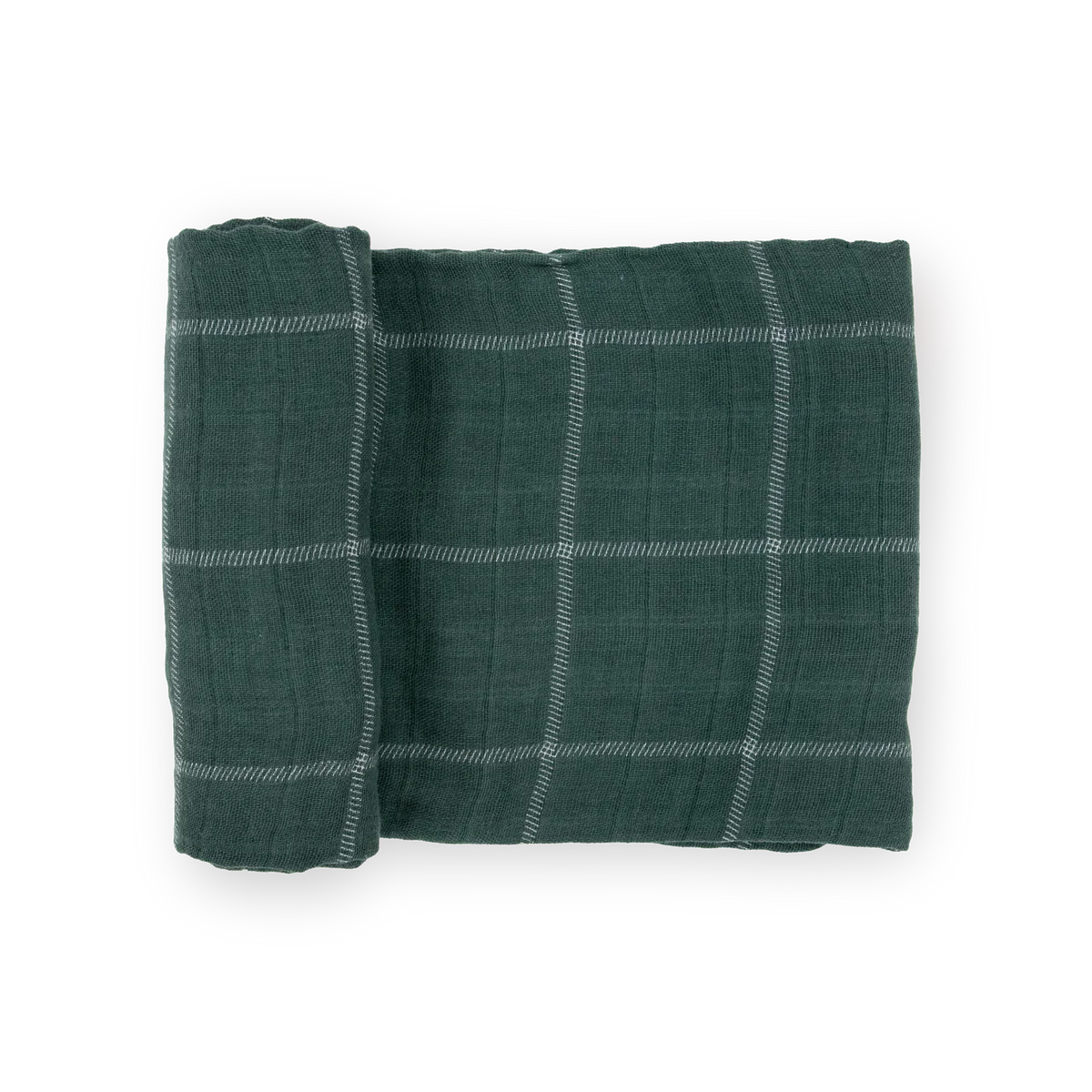 Evergreen Plaid | Cotton Muslin Swaddle