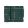 Evergreen Plaid | Cotton Muslin Swaddle