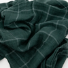 Evergreen Plaid | Cotton Muslin Swaddle