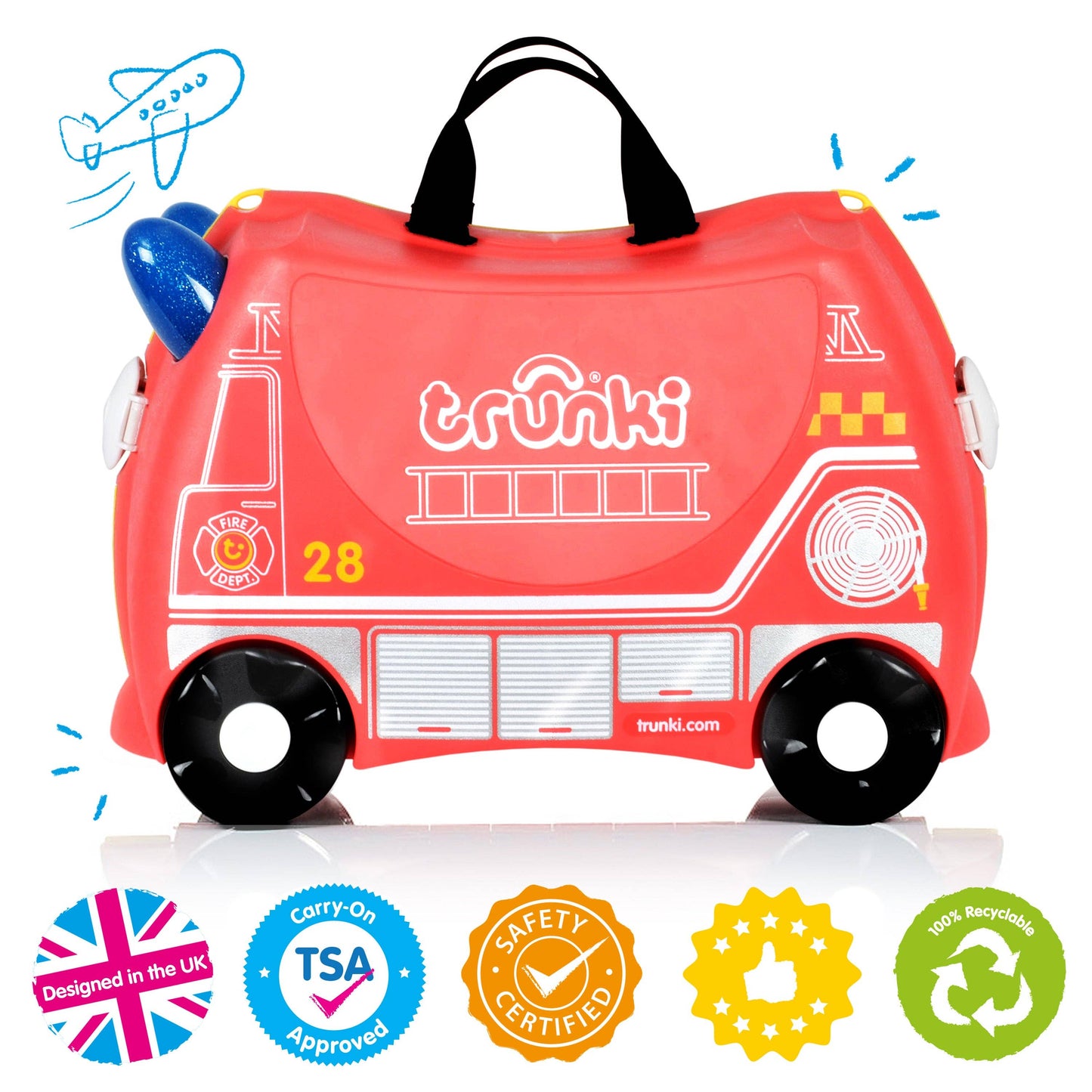 Frank the Fire Truck Trunki