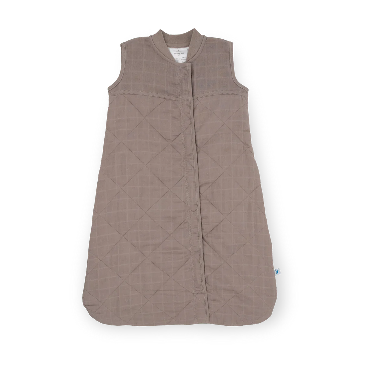 Mocha | Cotton Muslin Quilted Sleep Sack Medium