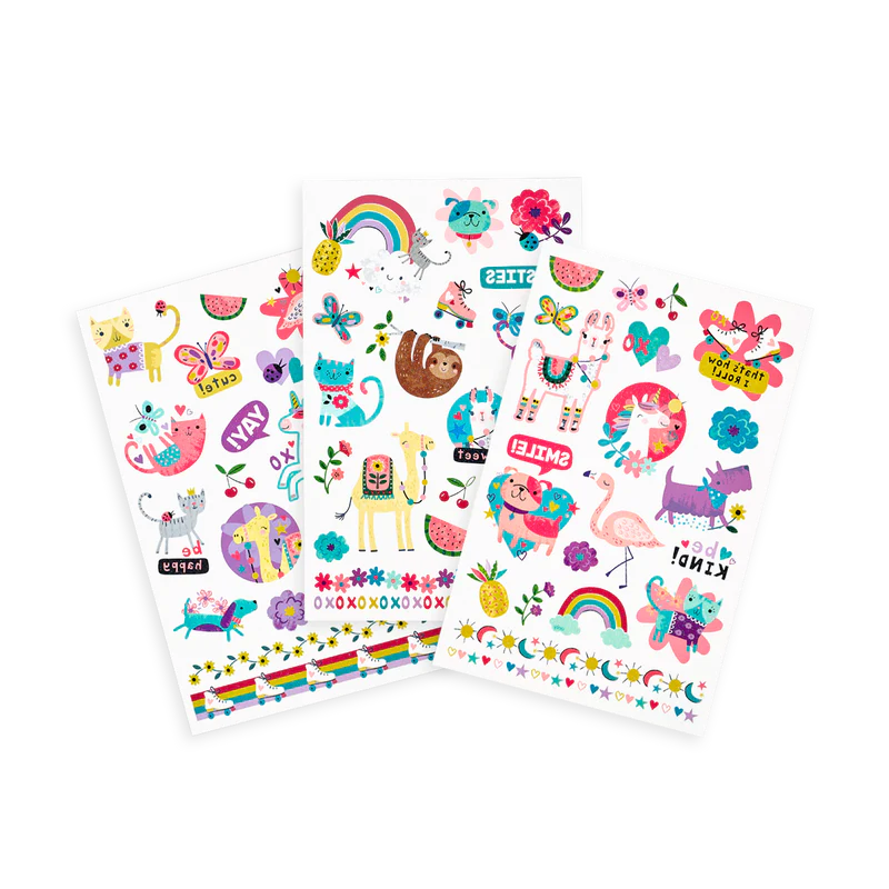 Tattoo Palooza: Fantastic Friends Glitter Temporary Tattoos