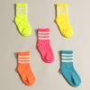 Kids' Stripe Crew Socks M 8-12