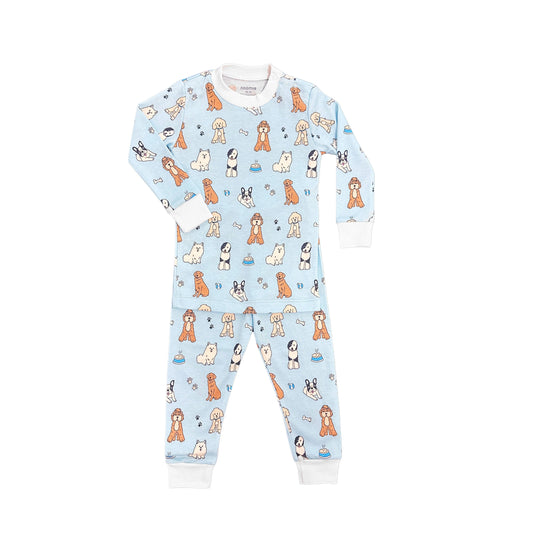 Blue Doggie Daycare  | Pajama Set
