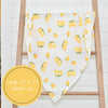 When Life Hands You Lemons Baby Swaddle Blanket